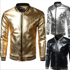 Metallic coated jacket